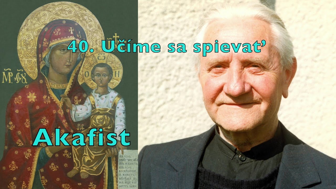 40 Učíme sa spievať Akafist Акафист Subcarpathian Rusyn Prostopinije