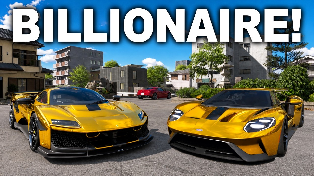 I became a Billionaire in Forza Horizon 6!