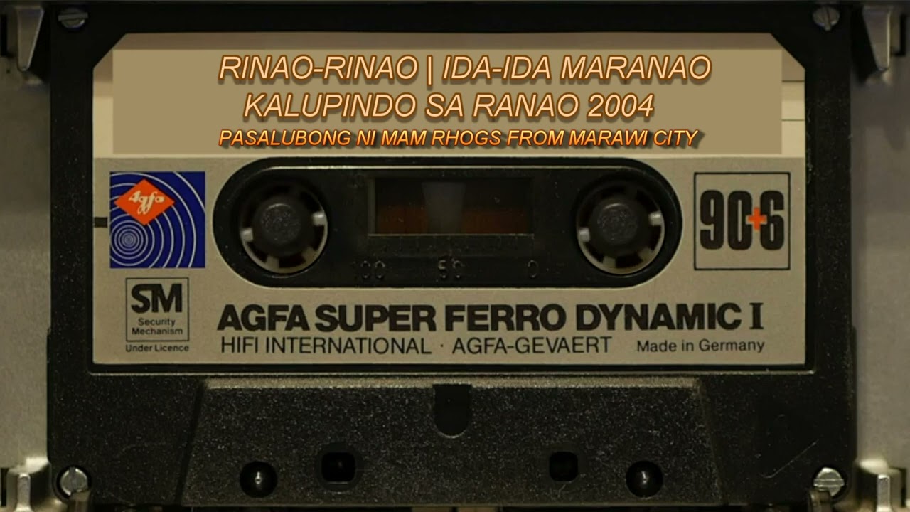 RINAO RINAO  IDA IDA  MARANAO SONG  kalupindo sa ranao  2004