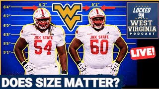 alert Wvu Oline Transfers Are Way Smaller Than Originally Expected