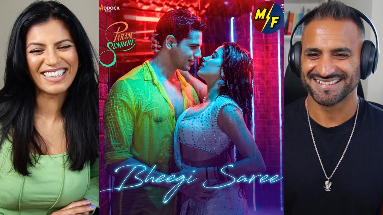Bheegi Saree (Param Sundari) Song Reaction – Soaked in Romance! | Adnan Sami, Shreya Ghoshal