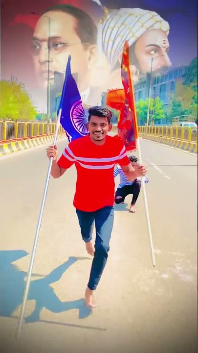 Ya Deshala Jijaucha Shiva Pahije, Jaybhim, JayShivray, 💙🧡💙🧡💙🧡💙 #jayshivray #jaybhim #short