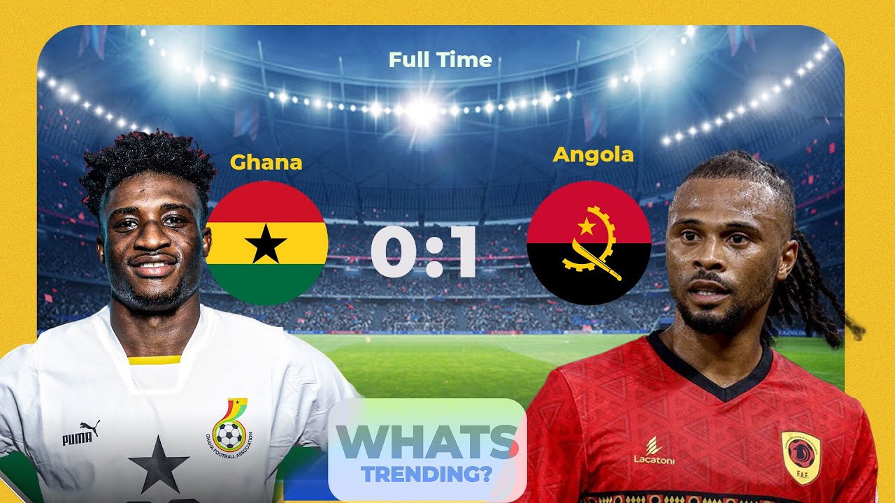 Ghana vs Angola | AFCON 2024: Quick Match Recap & Reactions! - YouTube