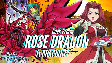 ROSE DRAGON! ft. Dragunity Deck | Yu-Gi-Oh! Duel Links