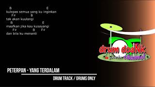 Peterpan - Yang Terdalam (drums only) [chord gitar & lirik]