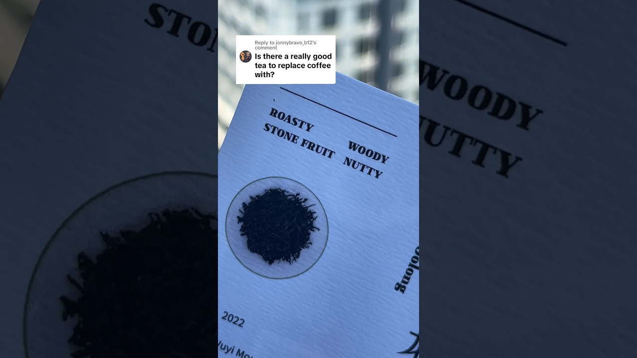 da hong pao is a good choice for coffee drinkers! 