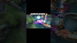 Best Retribution movement 🔥 #gusion #mlbb #mobilelegends #retribution #shorts