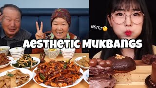 Aesthetically Pleasing Mukbangs