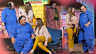 Rashid Kamal With Fareeha Khan Tasleem Abbas New Comedy Stage Drama Clip 2021