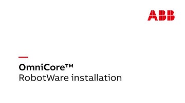 OmniCore™ – RobotWare installation