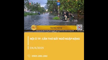 Nhiều khu vực tại TP. Cần Thơ bất ngờ bị ngập nặng | VTV CẦN THƠ