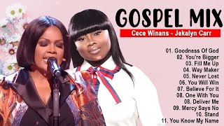 Goodness Of God, You&#39;re Bigger    Old Black Gospel Playlist 🎹 Cece Winans, Jekalyn Carr, Tasha Cobb