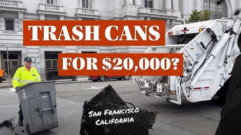 San Francisco unveils prototype trash cans