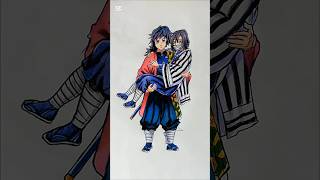 bro Giyuu x Obanai 😳😭 friend or lover speed drawing #demonslaye#giyu xobanai#art
