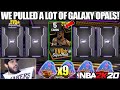 *NEW* EVOLUTION SUPER PACKS WITH 9 GALAXY OPALS AND WE PULLED OPALS IN NBA 2K20 MYTEAM PACK OPENING