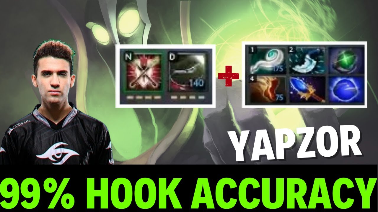 Yapzor Play as Rubick and Steal Hook Spells | Pro Player POV