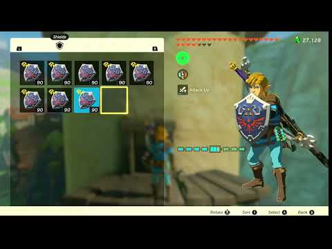 How to dupe weapons, shields and bows in TOTK