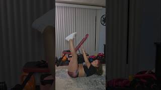 toe reaches #athomeworkout #imsosore #losingweight #dontquit