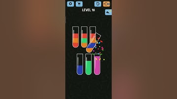 Water Color Sort - LEVEL 16