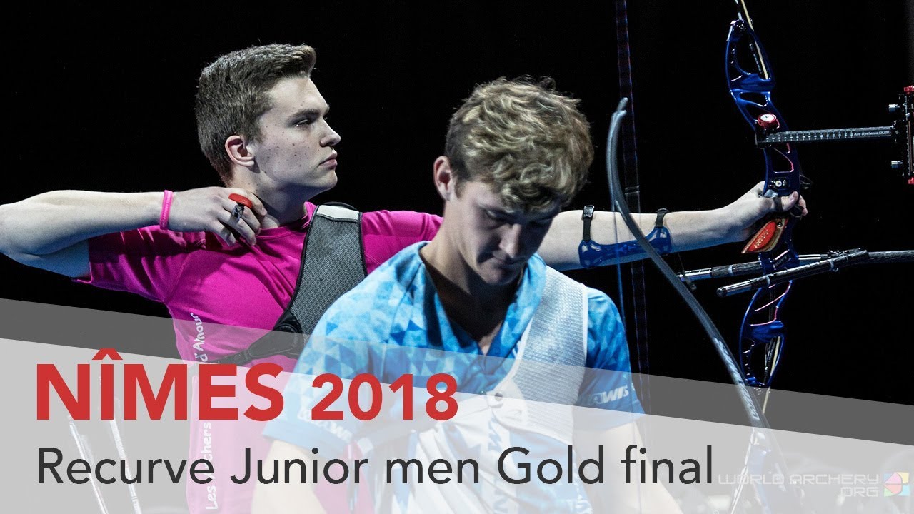 Anthony Barbier v Alex Wise – recurve junior men's gold final | Nimes 2018