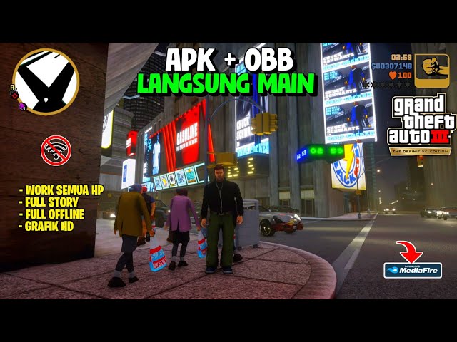 GTA III - The Definitive Edition Mobile (Android) Best Graphics No Lag class=