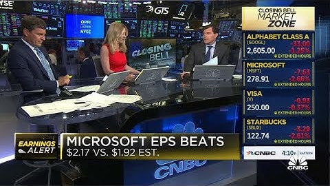 Microsoft beats on top and bottom as LinkedIn revenue was up 51%