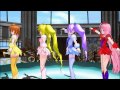 MMD Fresh Precure Happy Together
