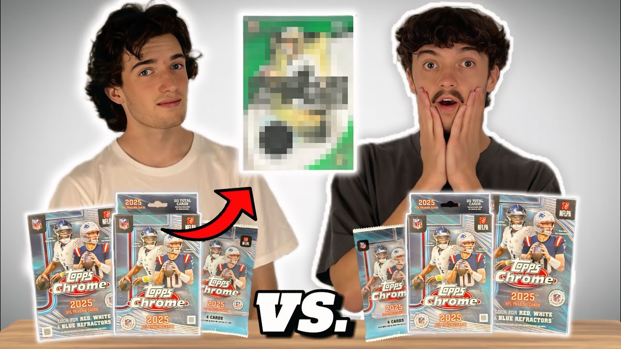 We Did a Topps Chrome Box Battle… This Was Close!