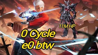 0 Cycle | 3 cost Archer e0 vs Dark SAM | MoC 12 Ver. 3.8 Star Rail Beta 4.0 V2