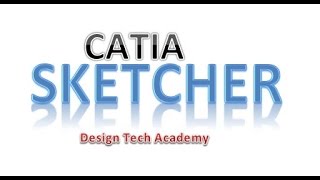 Sketcher 1st- Profile and Predefined command in Catia Tutorial