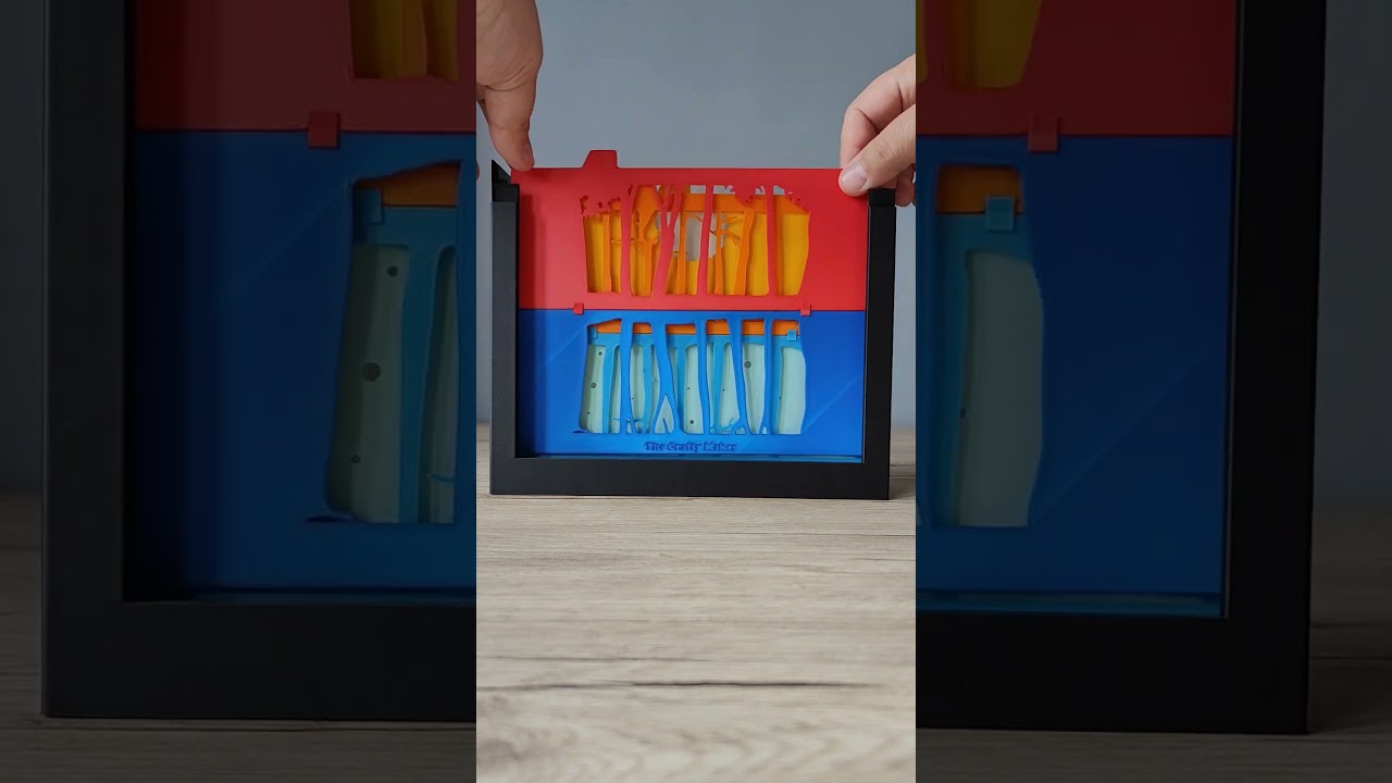 The Stranger Things Upside Down shadow box now available on 