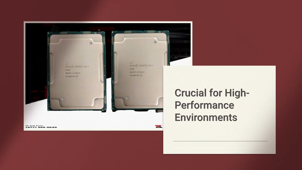 Processeur SR37K Intel Xeon Gold 6150 18-Cœurs 2,70GHz 24,75MB 165W