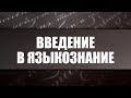 Введение в языкознание. Лекция 3. Постулаты современной лингвистики