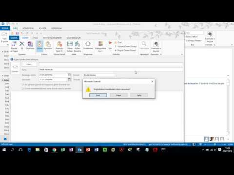 Outlook Yapılacak işler ve Bayrak Kullanımı