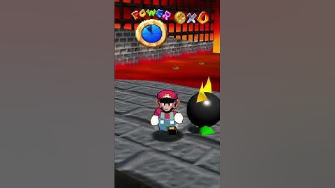 Super Mario World Mario Falls in LAVA #shorts  #lava #mario #nintendo #supermario #sm64 #smw #lava