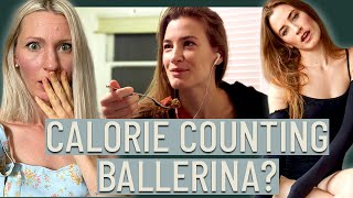 Dietitian Reviews Ballerina Theresa Ferrel (The calorie counting has gotten EXTREME)