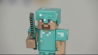 Monster Magnets Vs Minecraft Steve With Diamond Armor (Minecraft Pro)