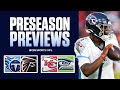 NFL Preseason Friday Night PREVIEW: Titans vs Falcons, Chiefs vs Seahawks