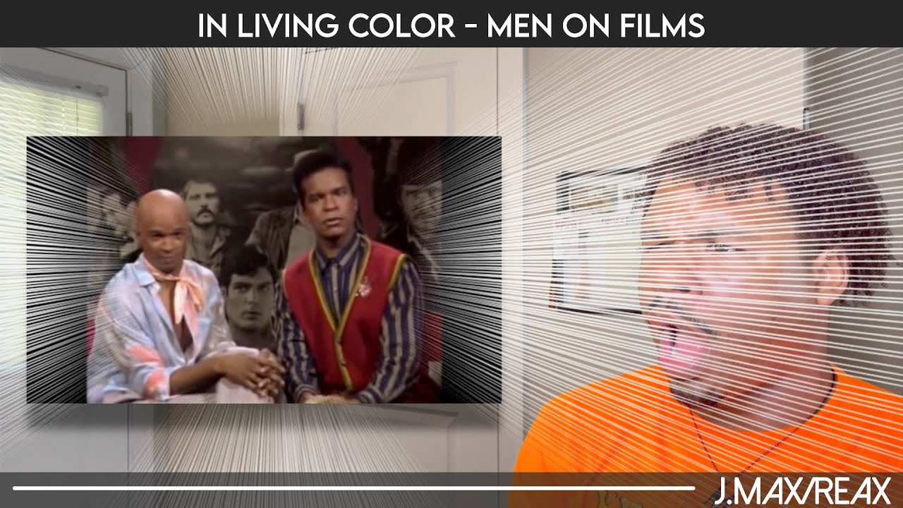Still image from a reaction video to In Living Color Men on Films