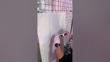 Light-emitting sign installation video