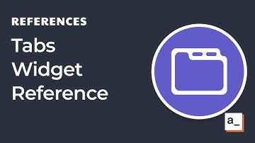 How to use the Tabs Widget
