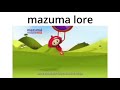 Mazuma Lore Mazuma Lore