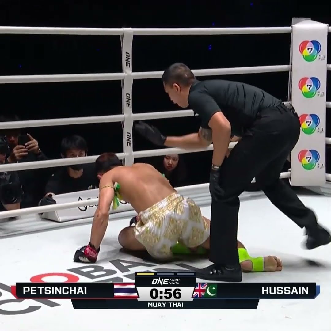On a RAMPAGE ? Ubaid Hussain debuts with a blistering first-round KO!
