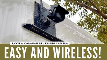 WIRELESS CARAVAN REVERSING CAMERA! RVview in action!