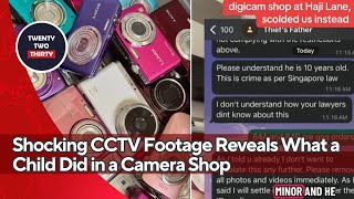 Shocking Cctv Footage Reveals What A Child Did In A Camera Shop  Public Debate Explodes