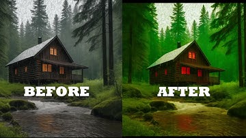 After Effects Color Correction Tutorial | Cinematic House Color Grading