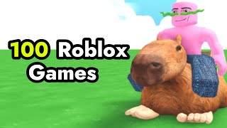 100 Roblox Games to Play When You're Bored
