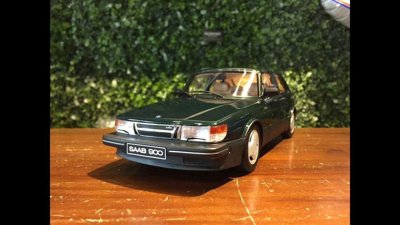 Saab 900 Turbo 16V OttO 1/18 サーブ 900 ターボ フェイズ 1 ブラック
