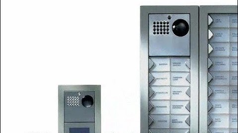 Comelit Video Entrance Panel Selection