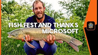 FISH FEST AND THANKS MICROSOFT! || COOMBEWOOD FISHERY, KENT